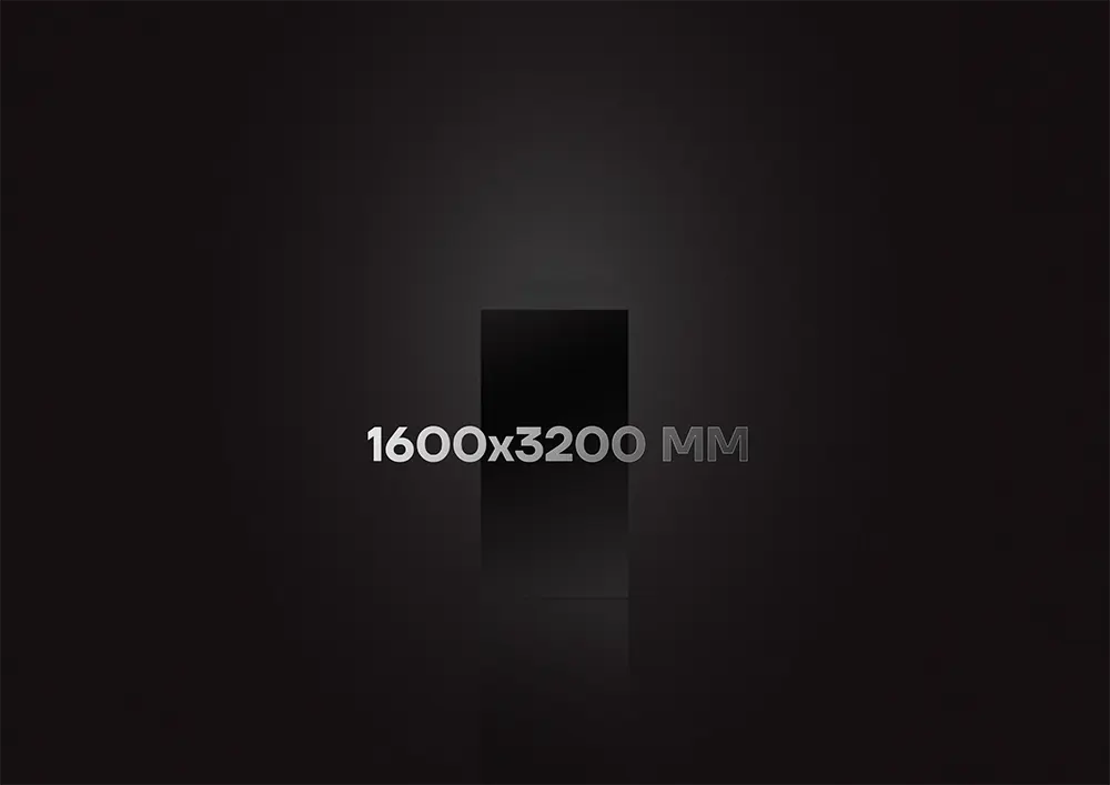 1600 x 3200 mm