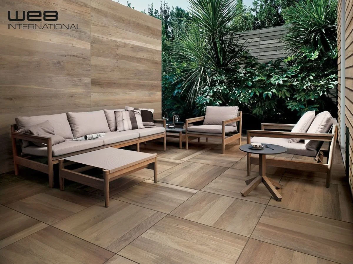 Wood-Look Tiles Bring Nature Outside
