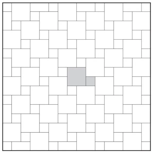 Hop-scotch Tile Pattern