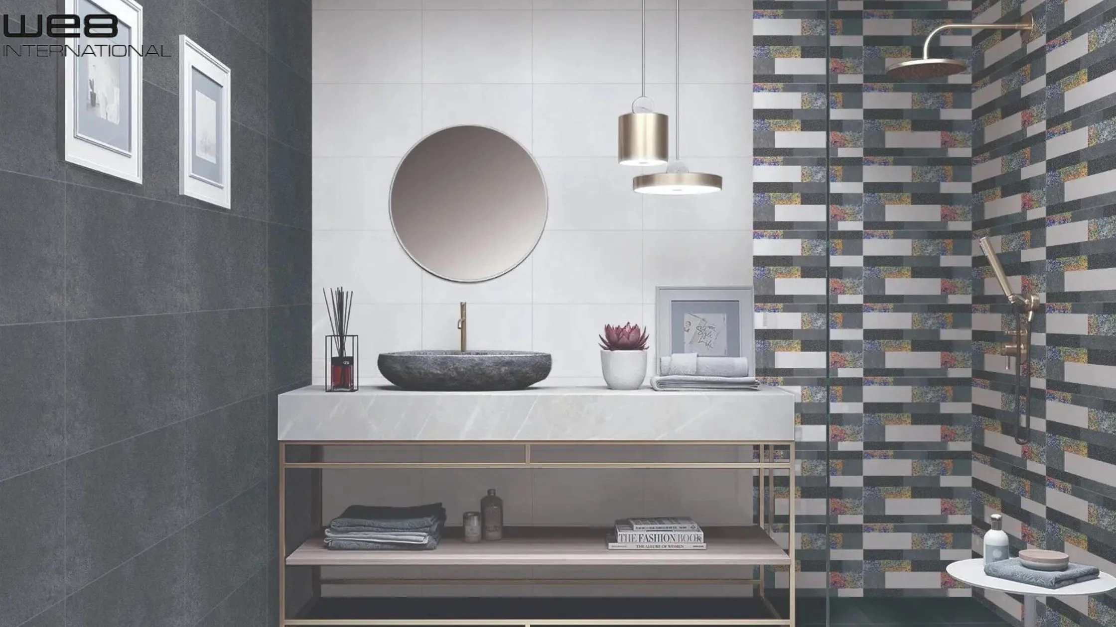 The Allure of Grey color tile
