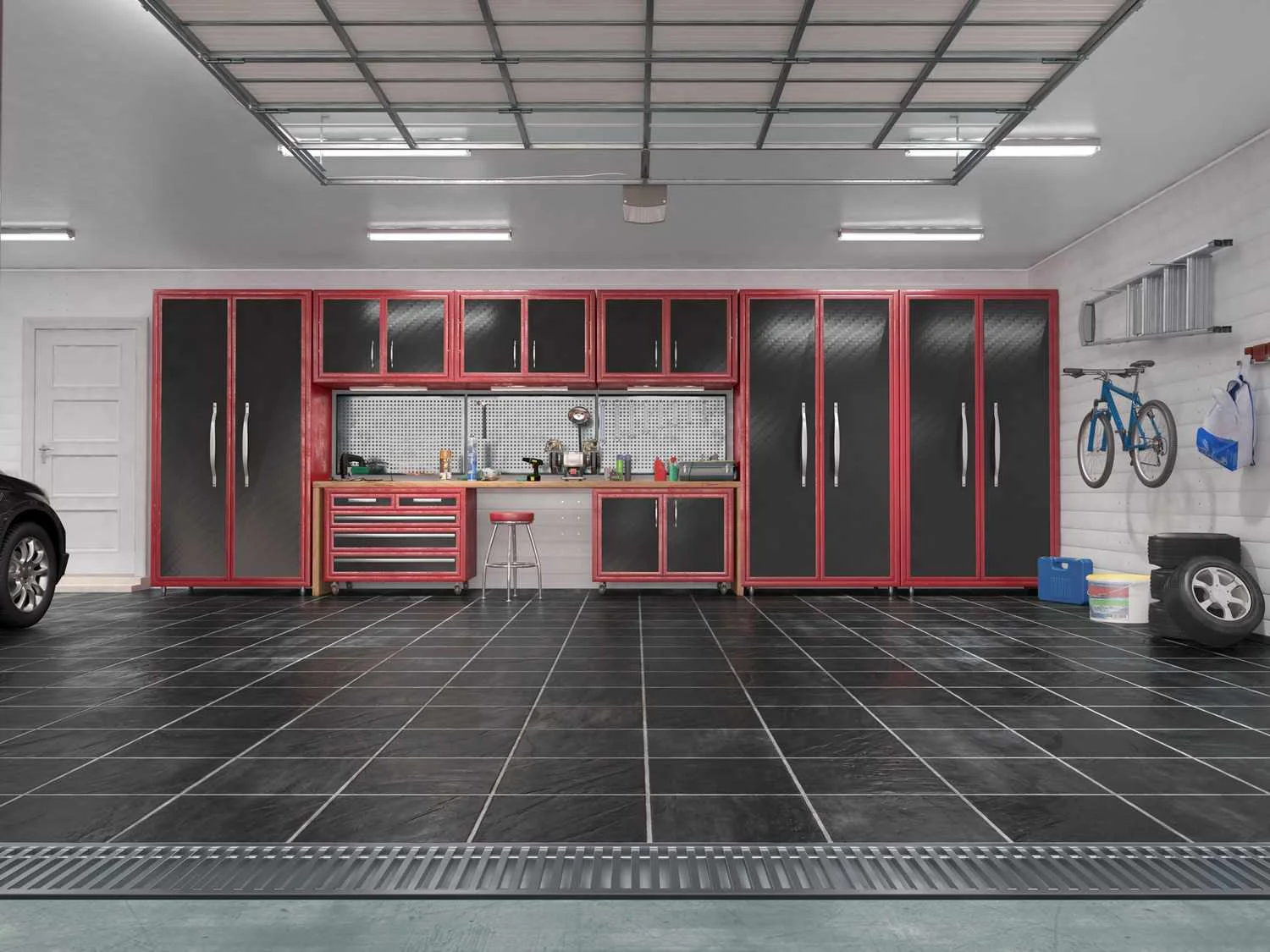 The Complete Guide to Garage Tile Flooring