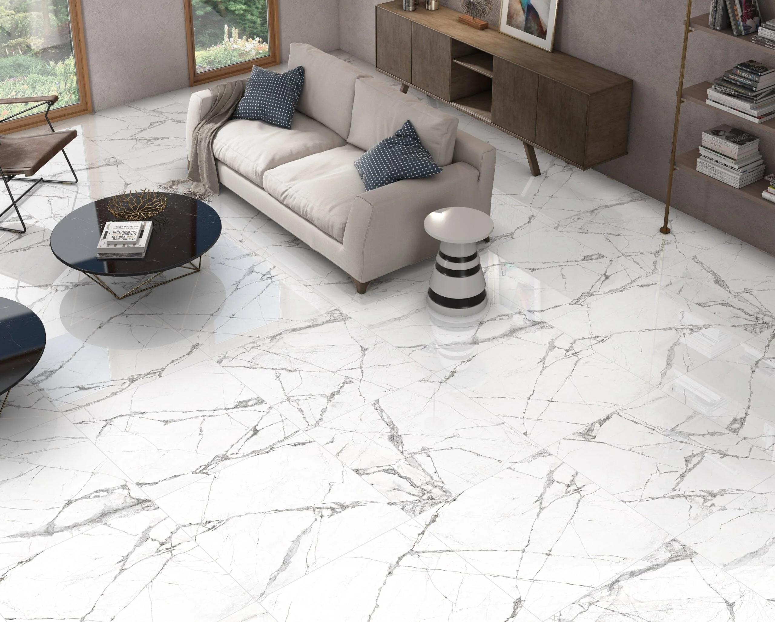 White Porcelain Tiles Manufacturer and Exporter 