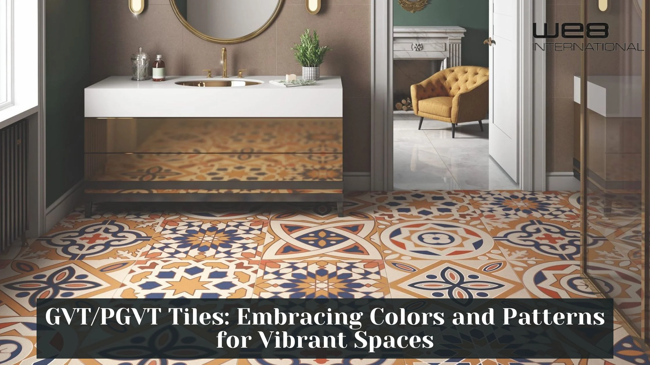 GVT/PGVT Tiles: Embracing Colors and Patterns for Vibrant Spaces