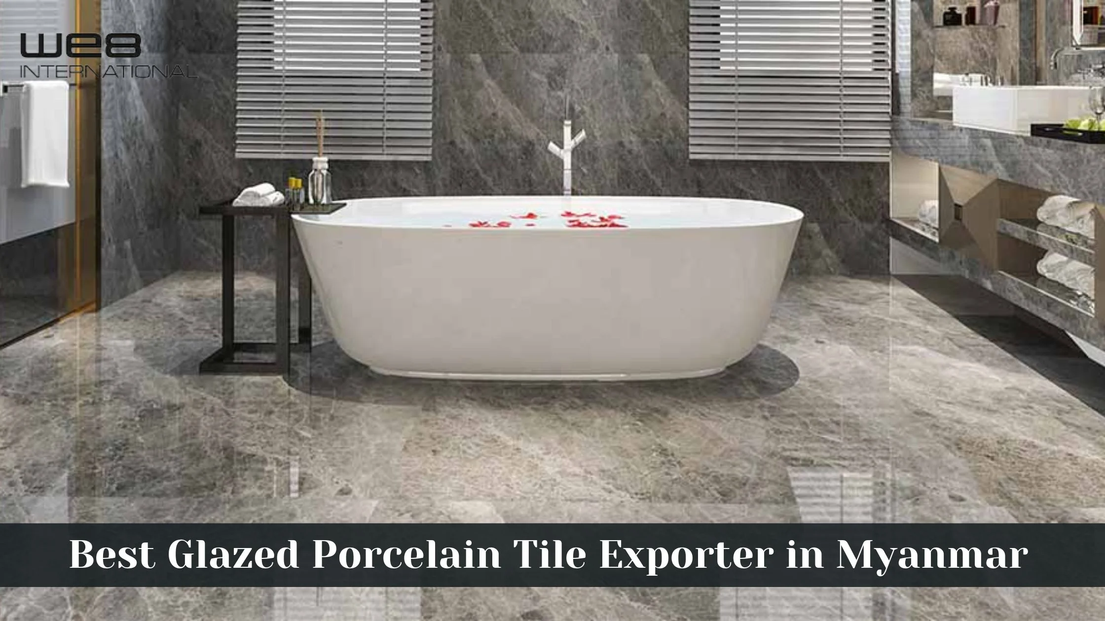 Best Glazed Porcelain Tile Exporter in Myanmar