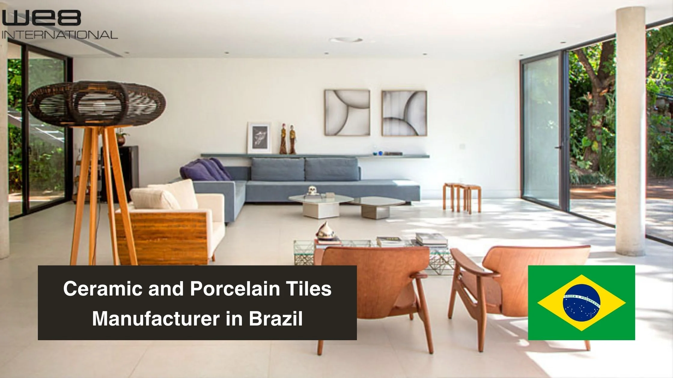 Ceramic and Porcelain Tiles Manufacturer in Brazil
