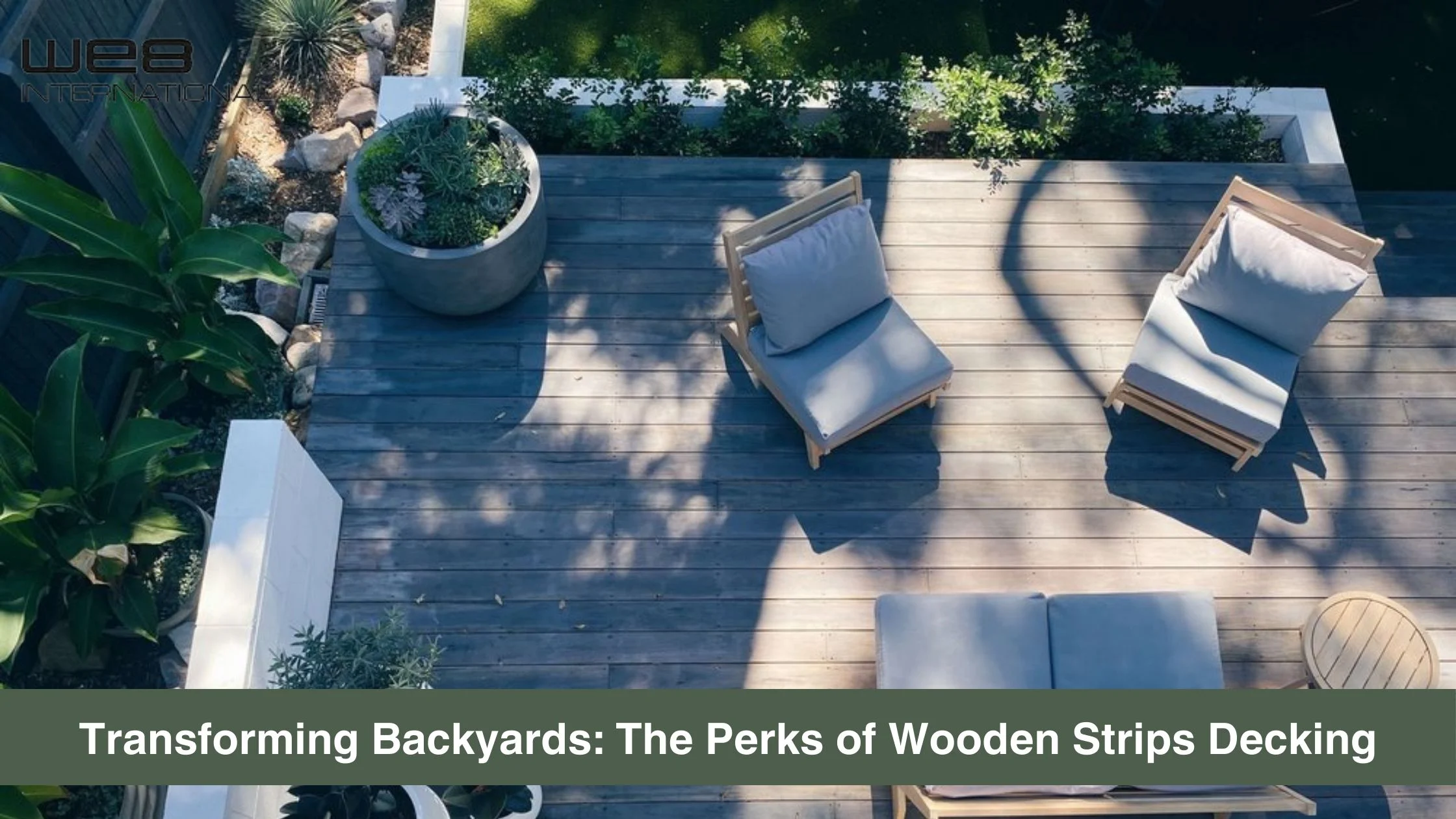Transforming Backyards: The Perks of Wooden Strips Decking